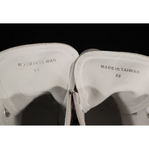 MM6 Maison Margiela 6 Platform Suede Sneakers 40 10 Womens Gray - Picture 10 of 16